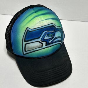 Eagle Handpainted Men's Hat Snapback Adjustable Ball Cap Baseball